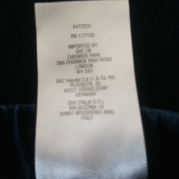 Dream Jeannes by Quacker Factory women's size M blue Capri pants - Picture 14 of 14